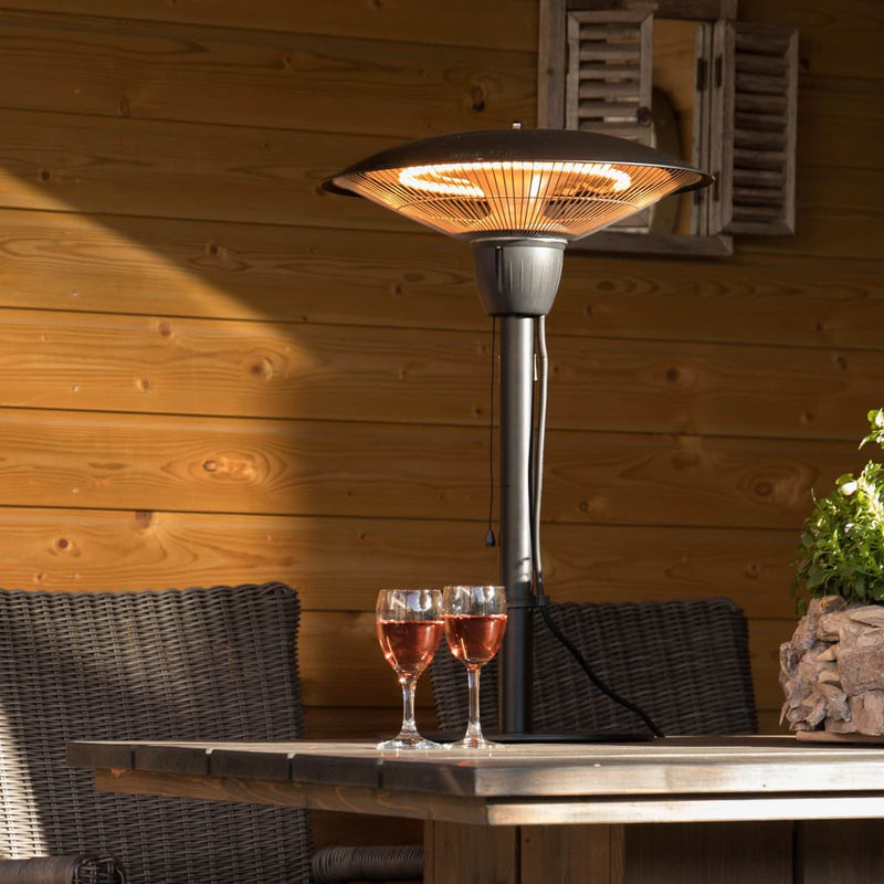 Sunred Sunred Table Warmer Barcelona 1500 W Halógeno Negro