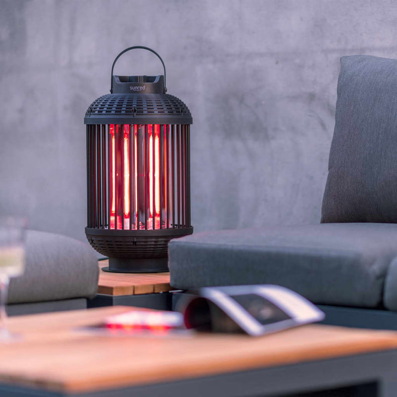 Sunred Sunred Table Warmer Indox 1200 W Halógeno Negro