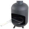 RedFire RedFire Tuinhaard met grillrooster Fuego groot zwart