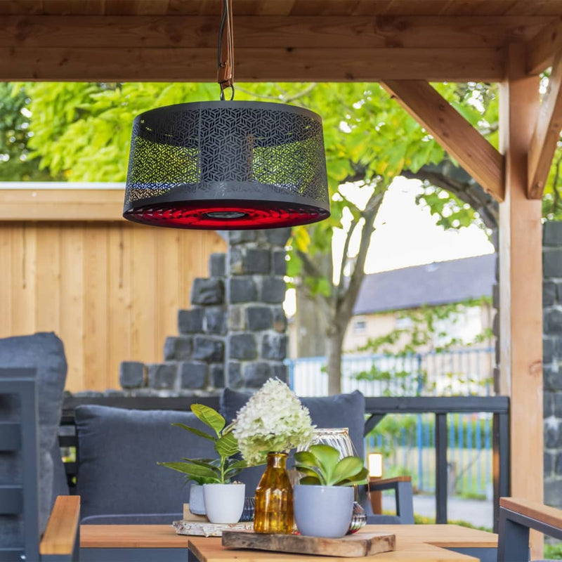 Sunred Sunred Heatter Artix Ultra Hanging 2000 W Roségoud Negro