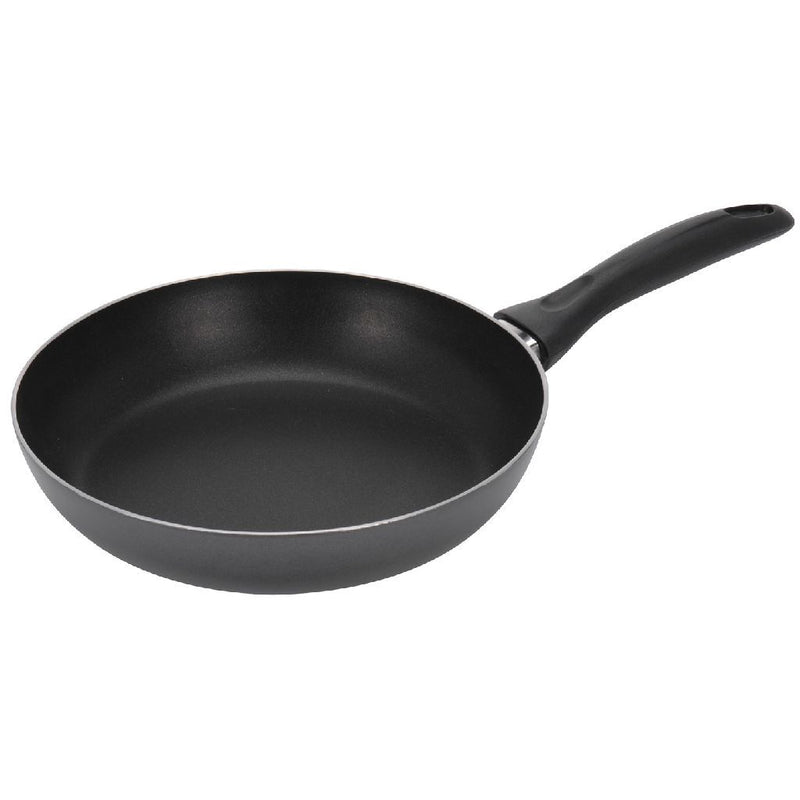 Excellent houseware aluminium koekenpan 28 cm zwart