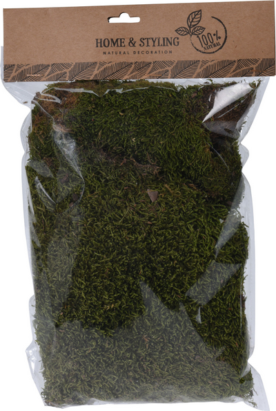 Home Styling musgo plano natural 100 gramos