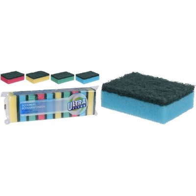 Esponjas para fregar ultra clean 8x5x2,5 cm 10 piezas