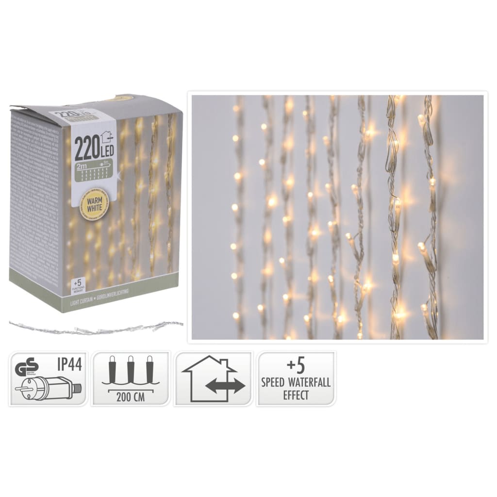 Atmosce Ambiance Light Curtain con 220 LED