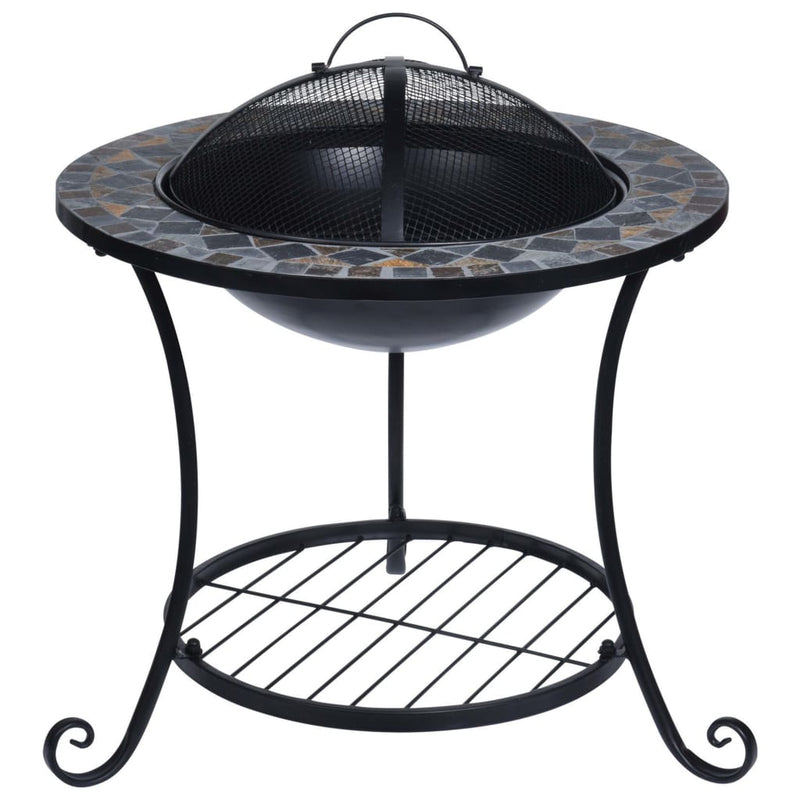 PROGARDEN PROGARDEN FUOCO BOCK CON DESIGN MOSAIC 58X58X44 CM