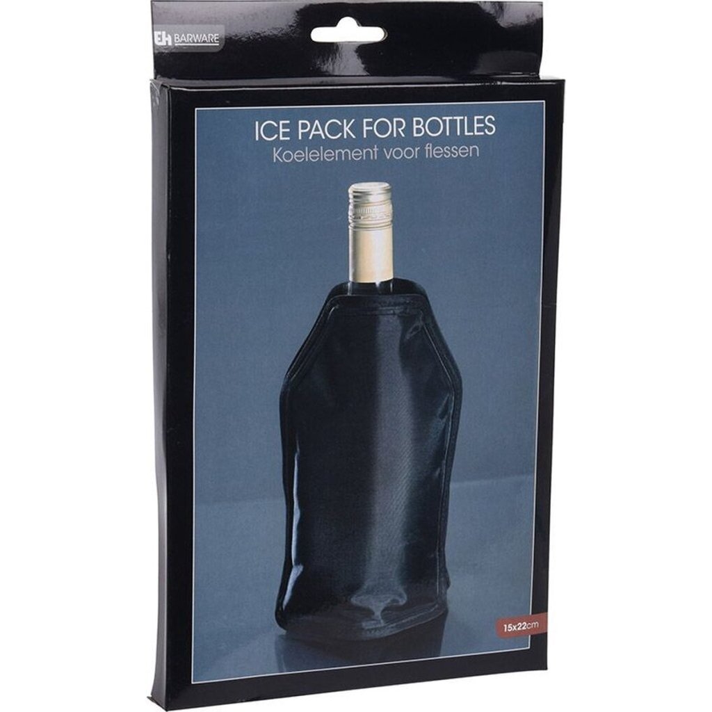 Excelente Housware Housware Bottle Coacher 15x22 cm Negro
