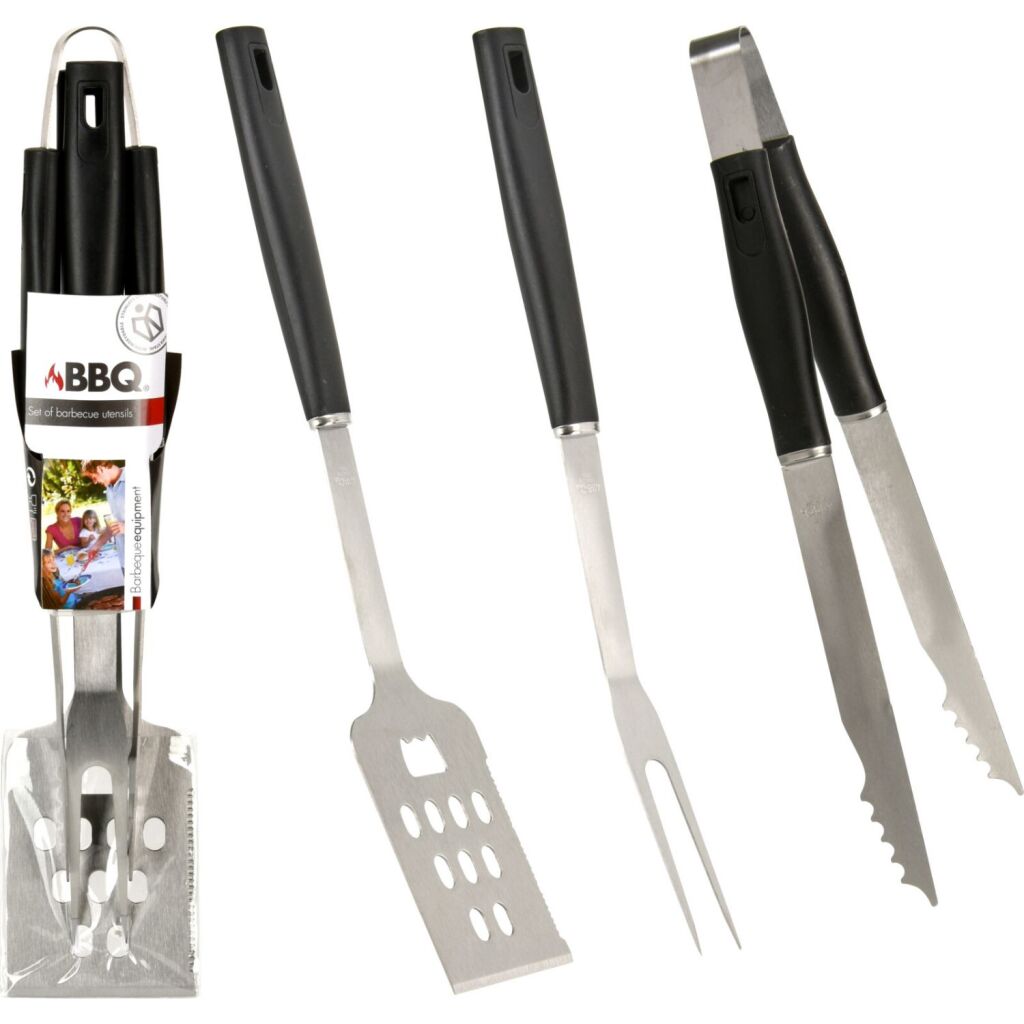 BBQ BBQ Grillset a 3 pezzi