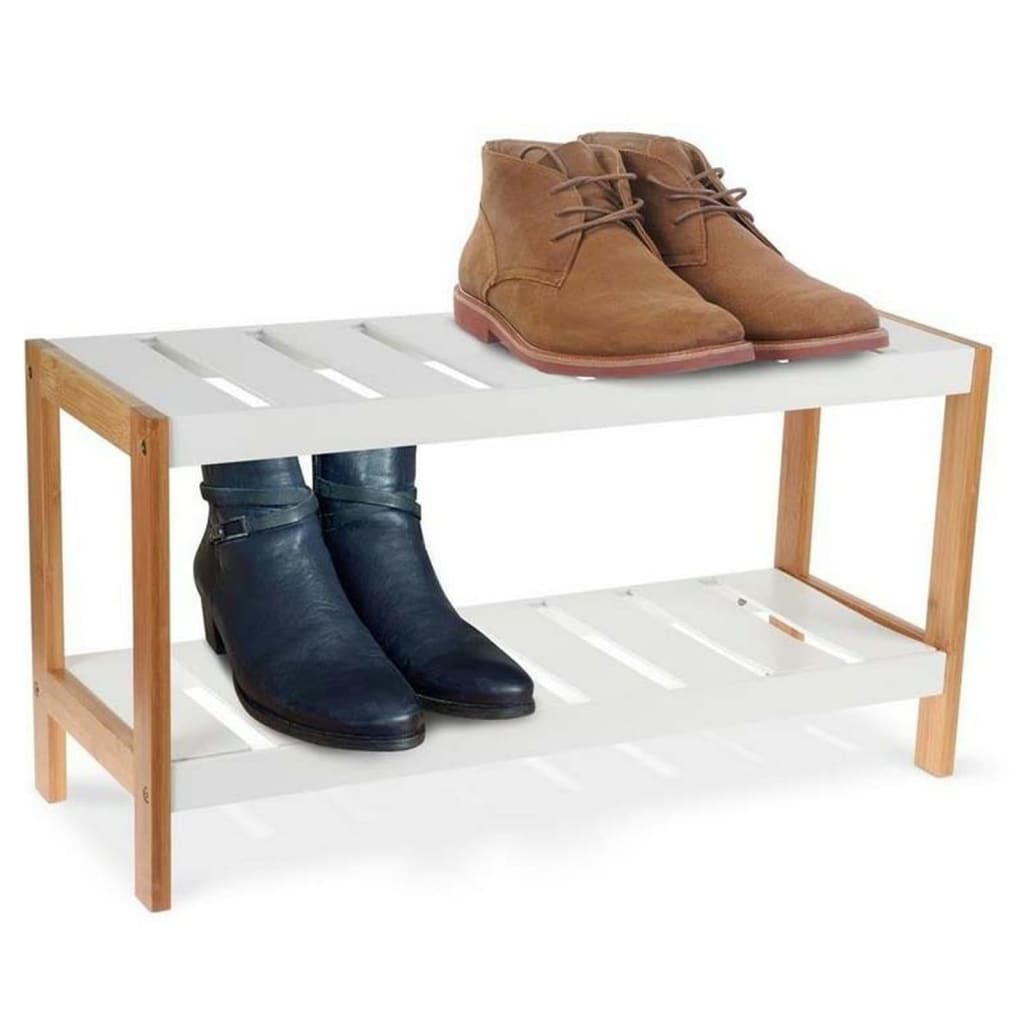 Soluciones de almacenamiento Soluciones de almacenamiento Rack de zapatos con 2 capas 70x26x36 cm