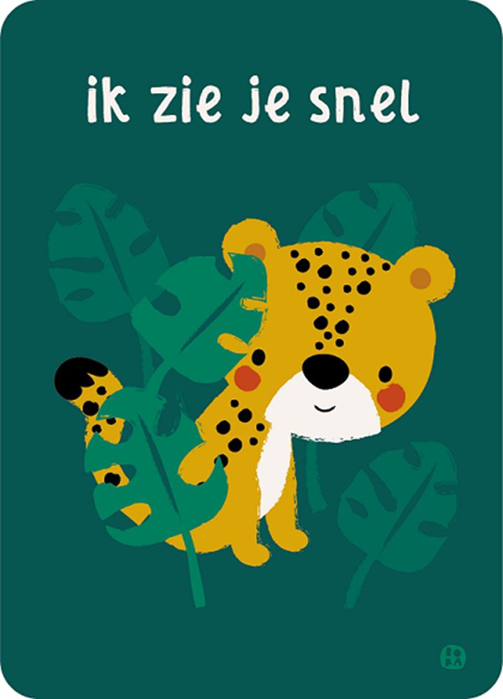 Cartolina della giungla. Ci vediamo presto. (5