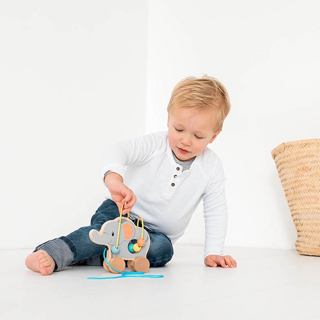 Studio Circus Studio Circus Wooden Trek Figura Elefante