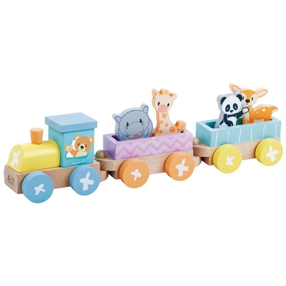 Studio Circus Studio Circus Wooden Animal Timeline 7 pezzi