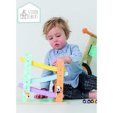 Pista de coches de madera Studio Circus + 3 coches - afbeelding 4