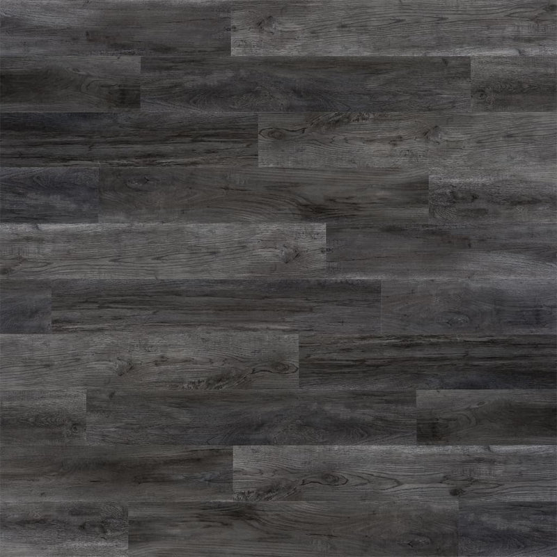 Wallart planken hout-look schuurhout eiken asgrijs