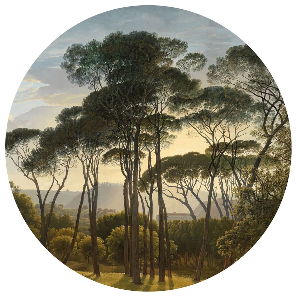 Wallart Wallart Wallow Circle Umbrella Pines en Italia 190 cm