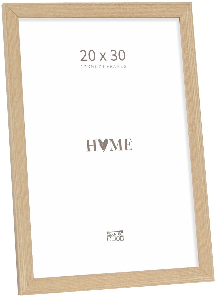 Cornice per foto Deknudt frames - naturale - s44ch1 - per foto: 20x30 cm