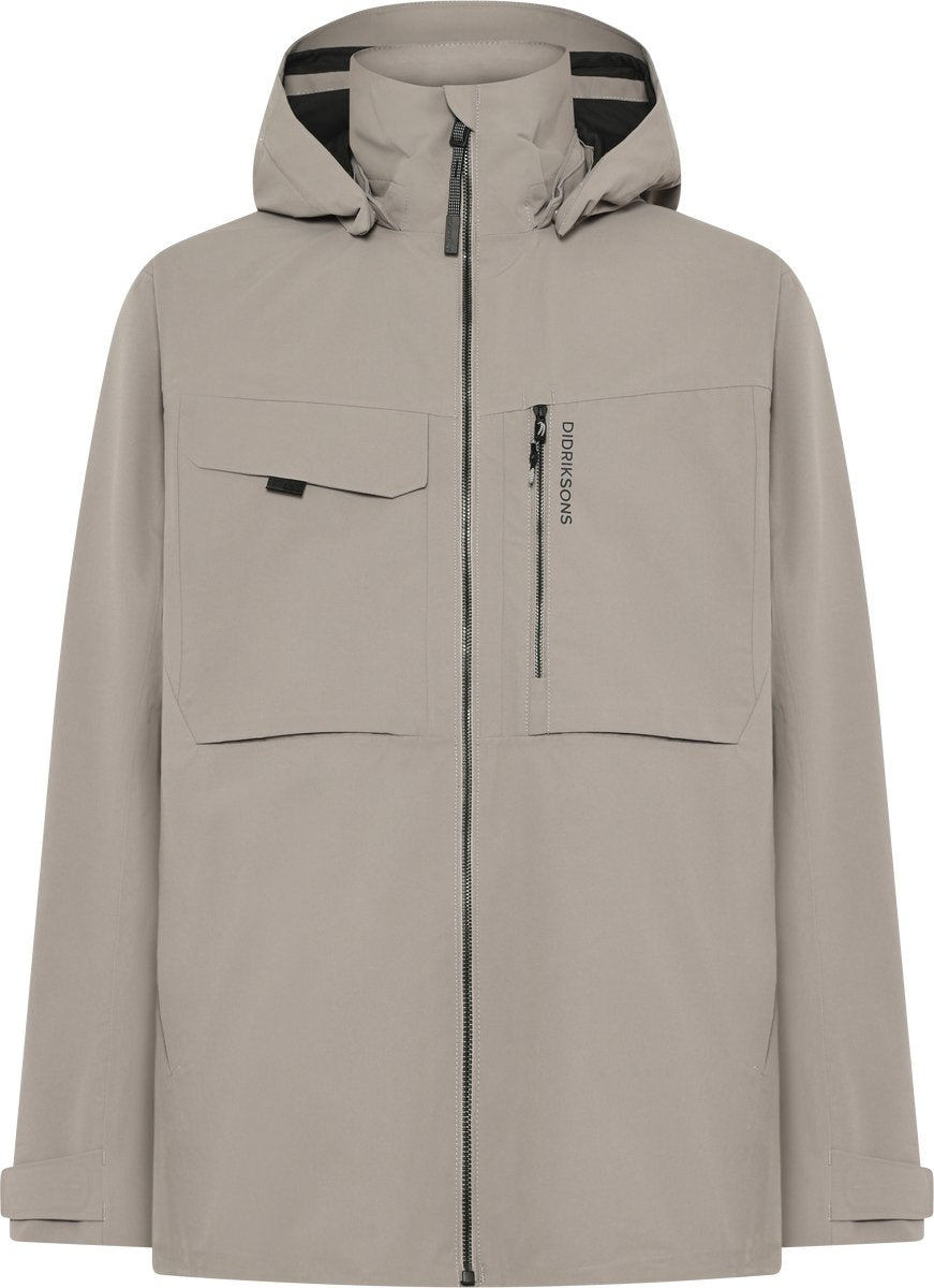 Giacca da esterno unisex Didriksons Aston Usx Jkt 5 - marrone cenere