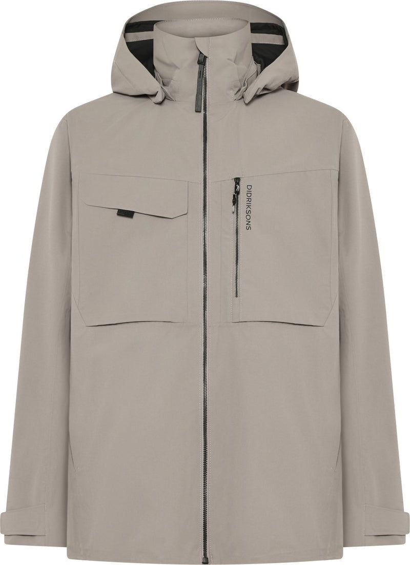 Giacca da esterno unisex Didriksons Aston Usx Jkt 5 - marrone cenere