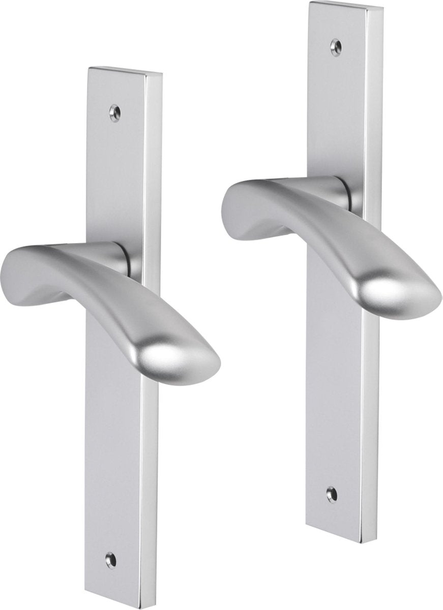 Sgabello Impresso oxford scudo quadrato con vite cieca in alluminio