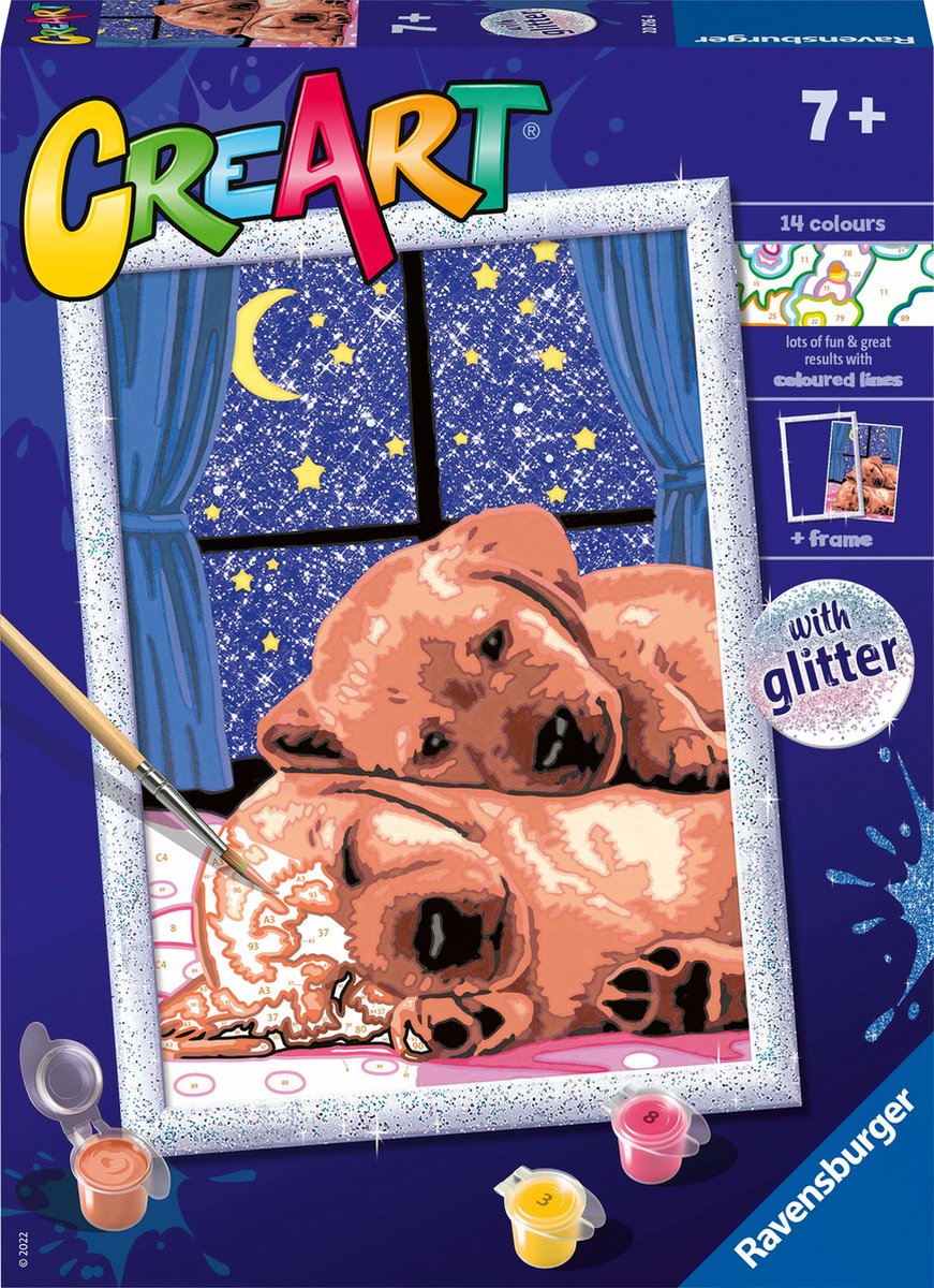 Ravensburger Creart Painting on Number Sleep Lekker!
