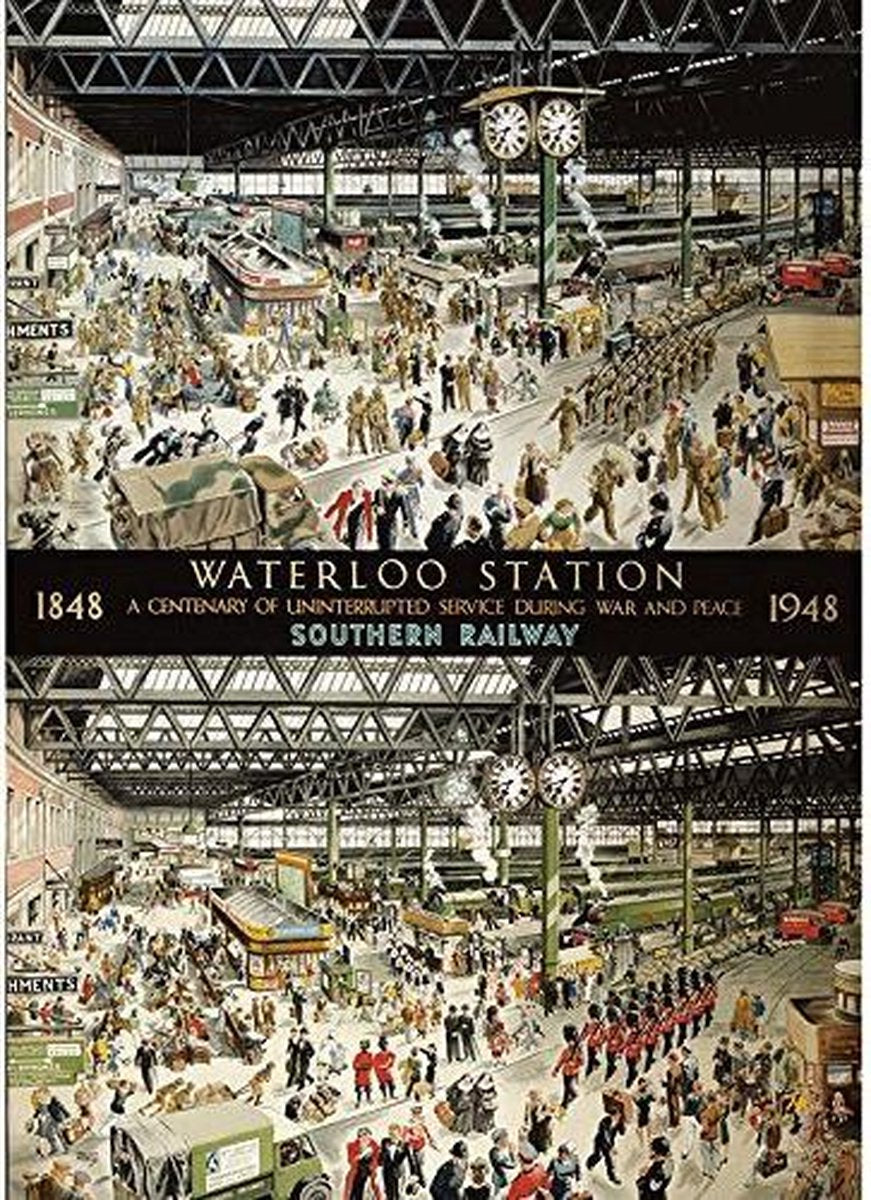 Gibsons - stazione di Waterloo (di Helen Mckie) - 1000 pezzi 68×49 cm (l×a) - puzzle per adulti
