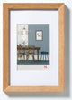 Walther fiorito - mdf houten lijst - fotoformaat 13x18 cm - licht eiken