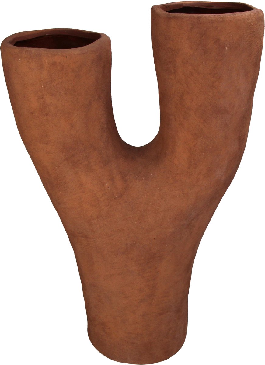 Vaso collezione Hd terracotta terra 31x15x48,5cm