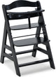 Trona Hauck alpha+ negra - madera de haya certificada FSC® - negra