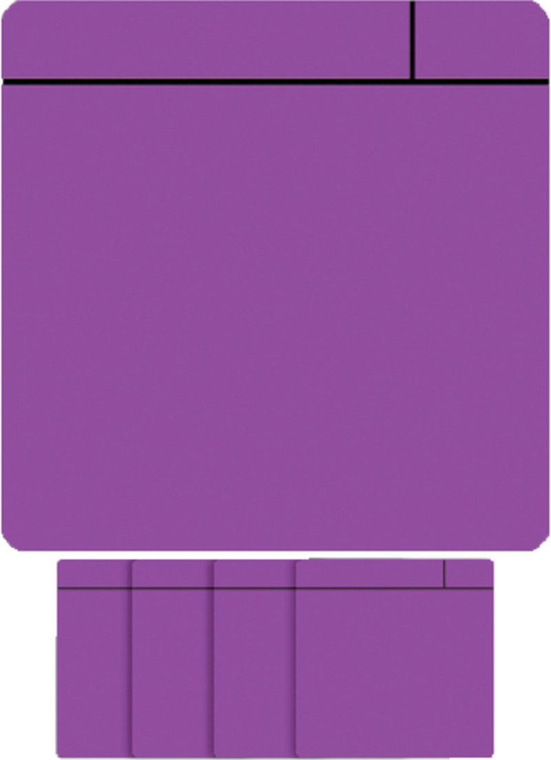 Smit visual magnet scrum - 75x75mm - violeta - 5 piezas