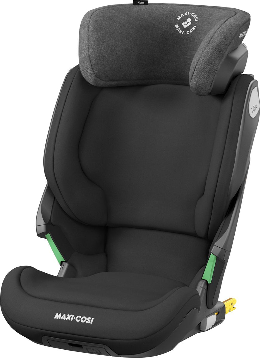 Silla de coche maxi-cosi kore i-size - authentic black - 3,5 a 12 años - instalación isofix y/o cinturón