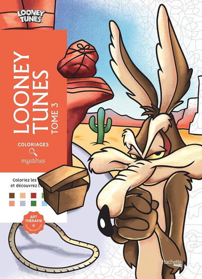 Hachette heroes coloriages mystères looney tunes tome 3 - - color by number coloring book for adults