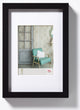Walther Stoccolma - cornice in legno mdf - misura foto 30x40 cm - nera