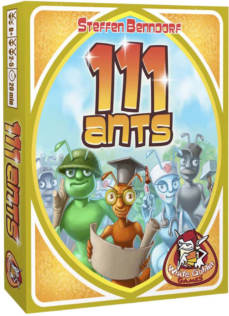 Giochi di goblin bianchi 111 formiche - gioco di carte