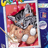 Ravensburger Pintura Creart en número pacífico gatito