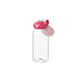 Mepal drinkfles met flipdop campus - 600 ml - waterfles kinderen - lekdicht - hygiënische deksel - cool pink