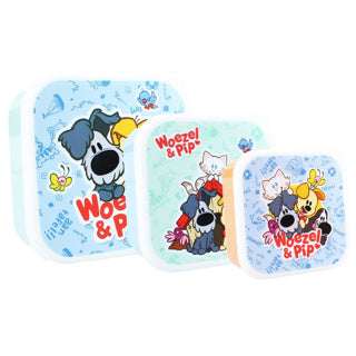 Woezel y Pip Snackbox 3 en 1 bocados frescos