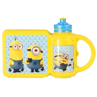 Minions Minions Combi Set Lunchbox y Beber Bottle