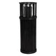SENZA SENZA RILASCIALE LIGHT PILLAR 40 CM BLACO
