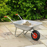 Benson wheelbarrow 65l galvanized - afbeelding 3