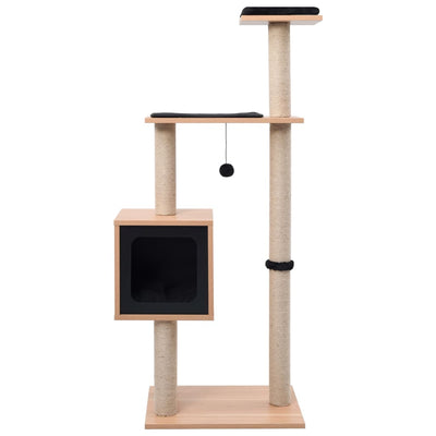 Vidaxl Cat Grakeding Post con sisal krabmat 123 cm