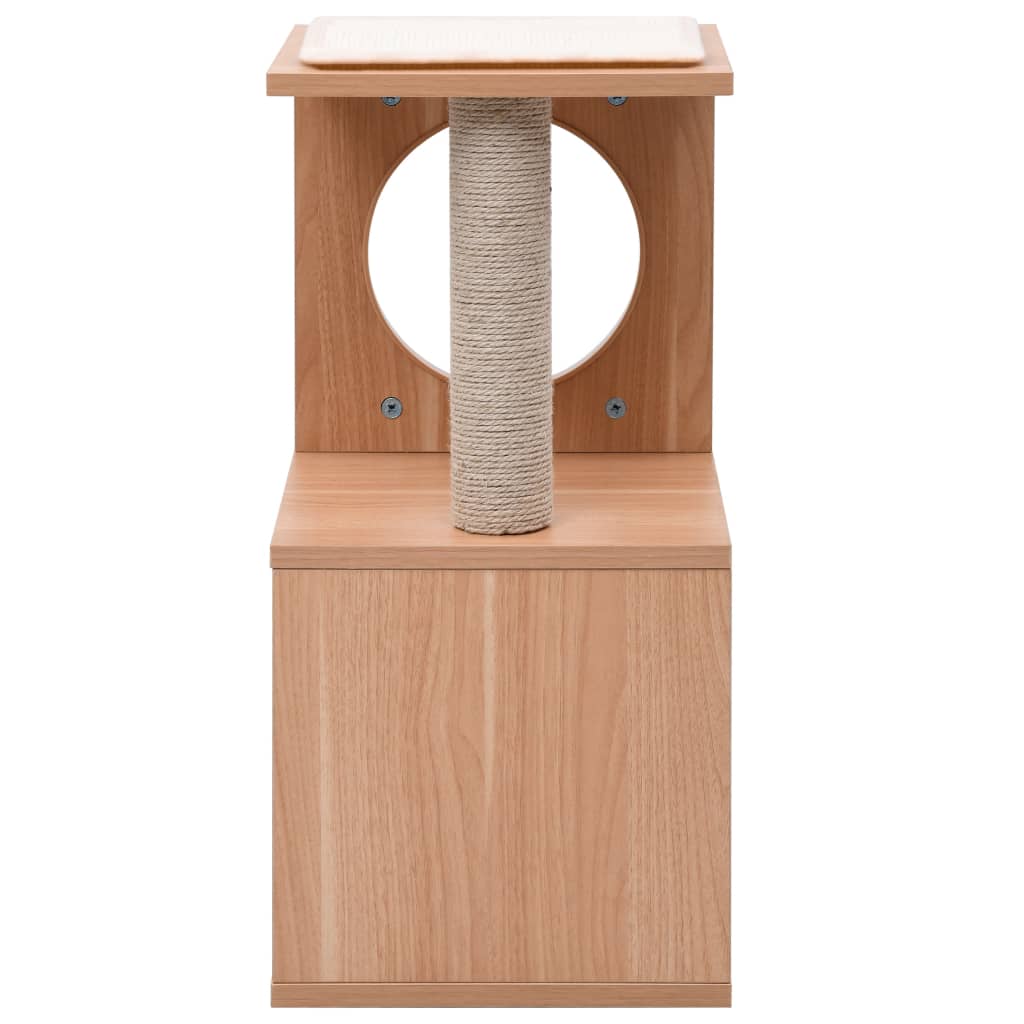 Vidaxl kattenkrabpaal met sisal krabmat 60 cm