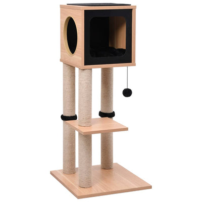 Vidaxl Cat rasking Post con tappetino a granchio di sisal 90 cm