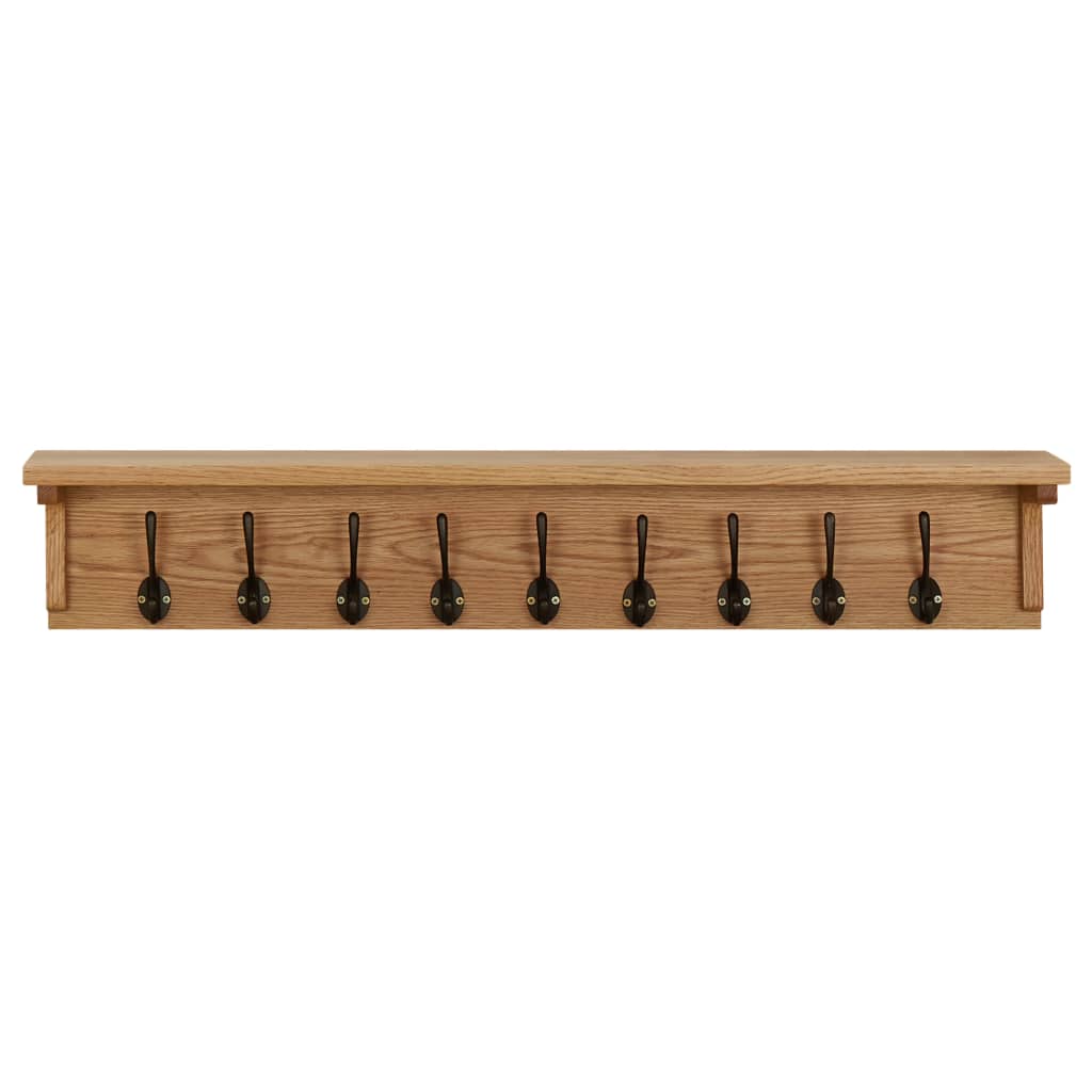 Rastrello Vidaxl 90x16x16 cm quercia solida