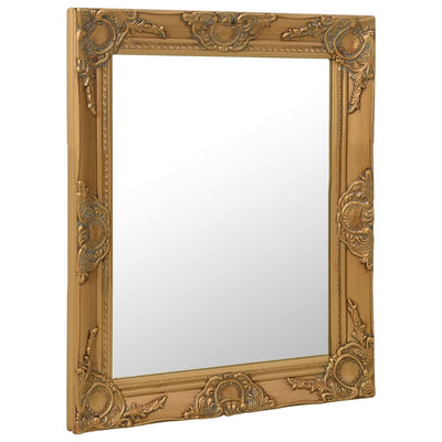 Vidaxl Wall Mirror Barroque Style 50x60 cm de color oro