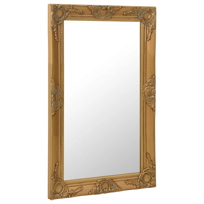Vidaxl Wall Mirror Barroque Style 50x80 cm de color oro