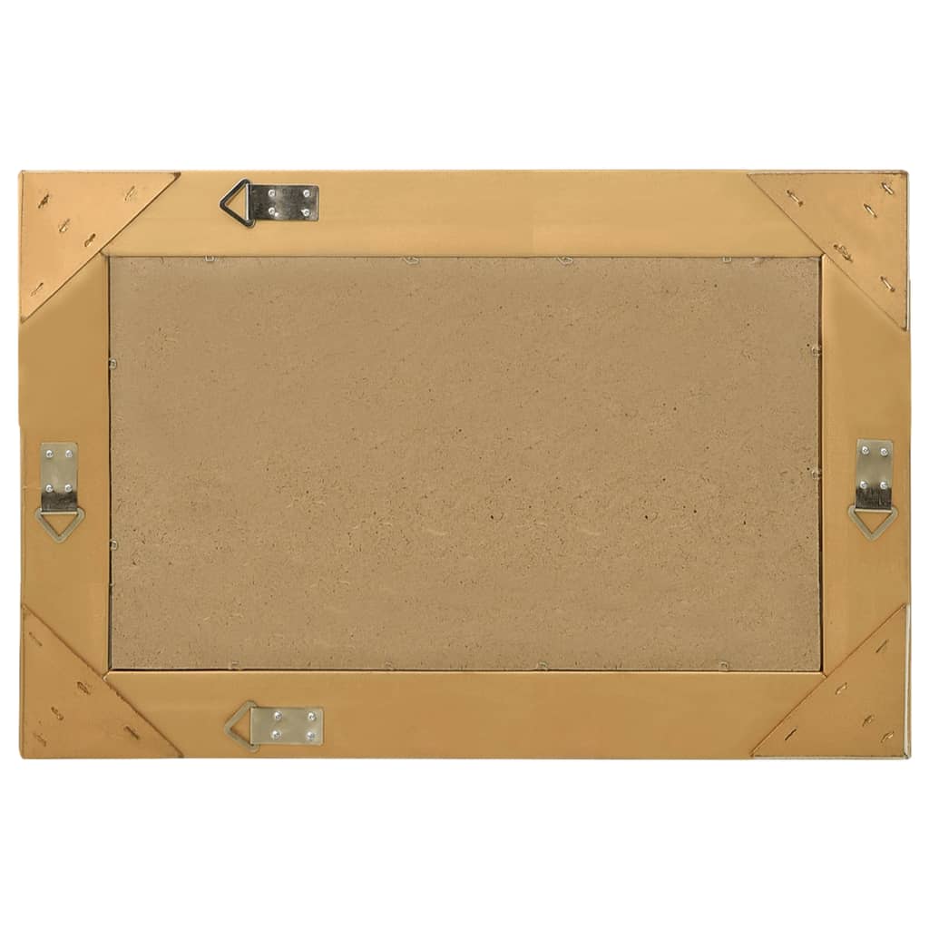 Specchio da parete Vidaxl in stile barocco 60x40 cm colorato in oro