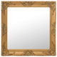 Vidaxl Specchio a parete in stile barocco 60x60 cm colorato in oro