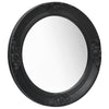 Vidaxl Wall Mirror Barroque Style 50 cm Negro