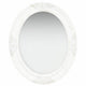 Vidaxl Specchio da parete in stile barocco 50x60 cm bianco