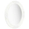 Vidaxl Wall Mirror Barroque Style 50x60 cm White