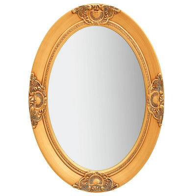 Vidaxl Wall Mirror Barroque Style 50x70 cm de color oro
